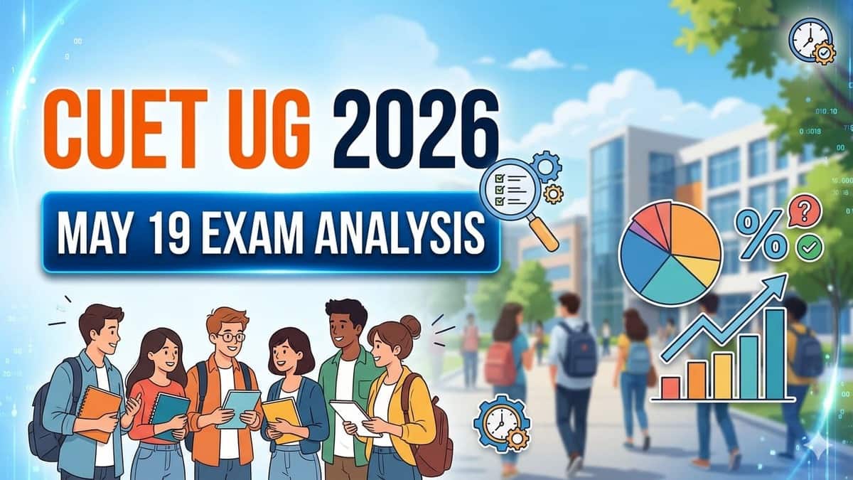CUET UG 2026 May 19 Exam Analysis Shift 1: Memory-Based Questions With Solution